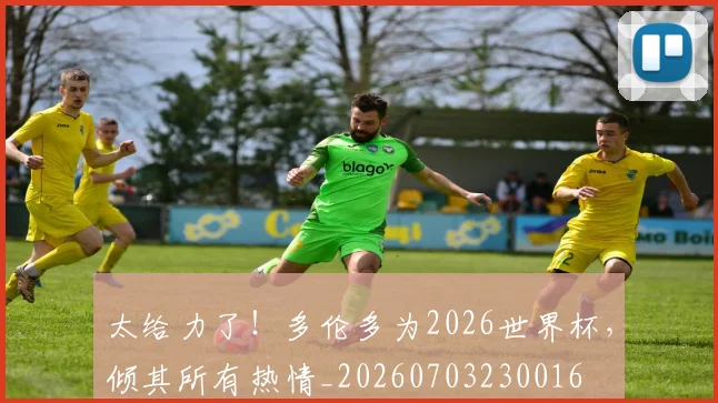 太给力了!多伦多为2026世界杯,倾其所有热情_20260703230016